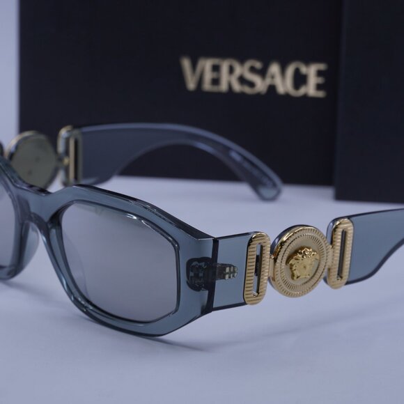 Versace VE4361 311/6G Oval Sunglasses –Grey - Picture 9 of 10
